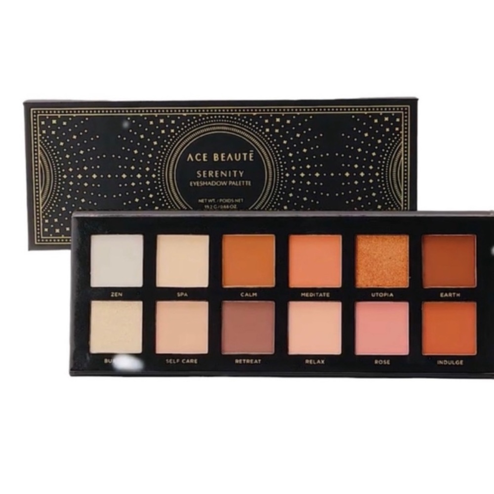 Ace beaute’ serenity eyeshadow palette‎ new